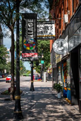 Property listing for 195 King St. E., Hamilton, ON